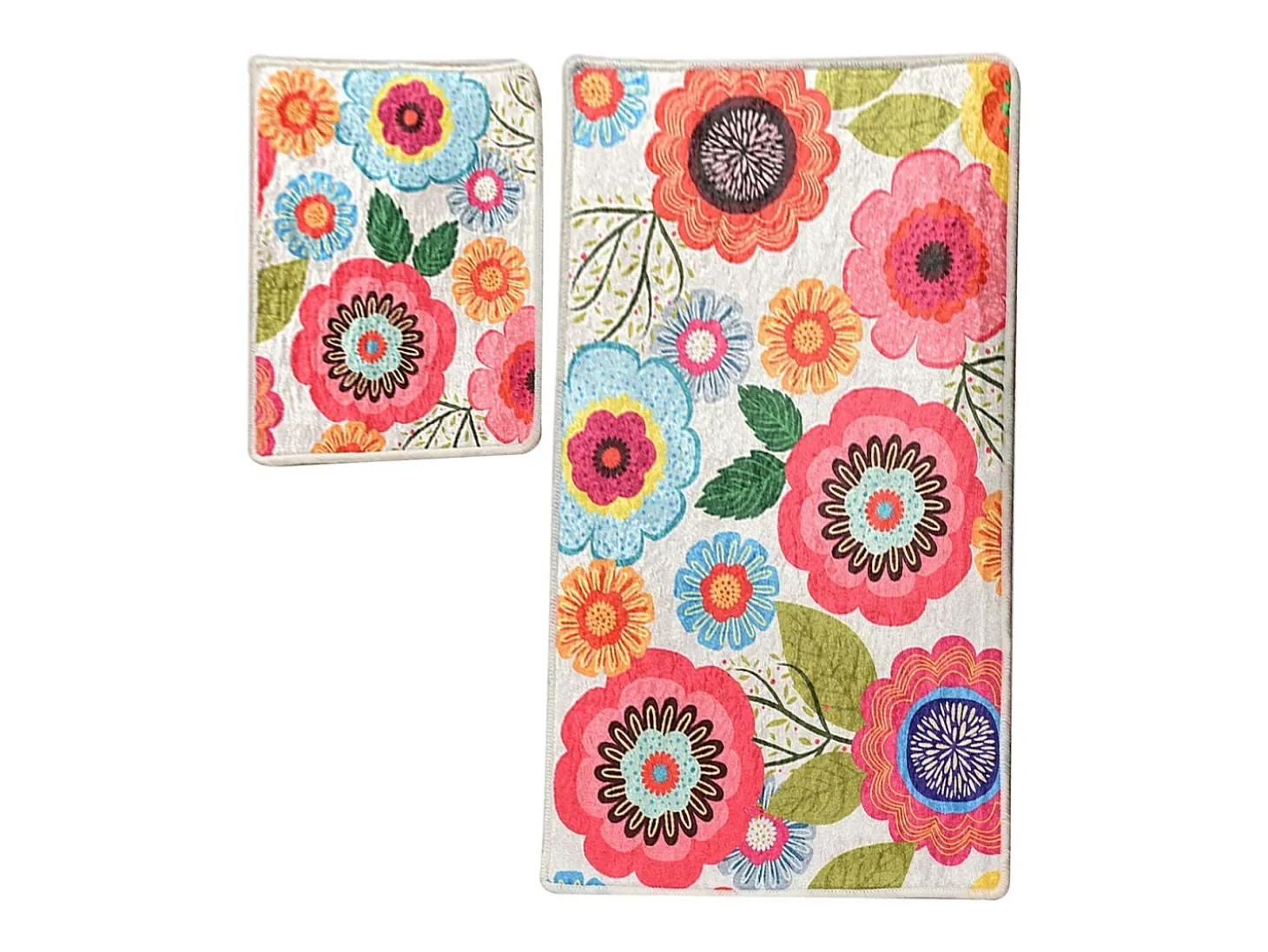 Alfombra de baño Set (2 piezas) Galvin multicolor
