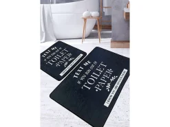 Alfombra de baño Set (2 piezas) Toilet multicolor