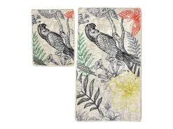 Alfombra de baño Set (2 piezas) Parrot multicolor