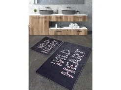 Alfombra de baño Set (2 piezas) Wild Heart Djt multicolor