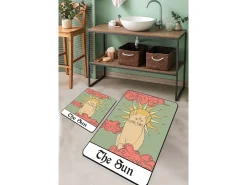 Alfombra de baño Set (2 piezas) Sunny The Sun multicolor