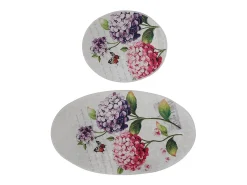 Alfombra de baño Set (2 piezas) Ortanca multicolor