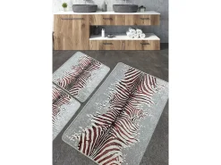Alfombra de baño Set (3 piezas) Sevra multicolor