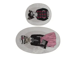 Alfombra de baño Set (2 piezas) Dude DJT multicolor