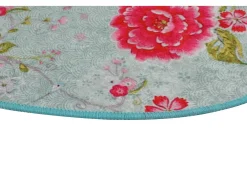 Alfombra de baño Set (2 piezas) Lara Oval multicolor