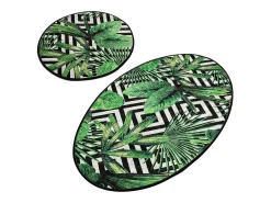 Alfombra de baño Set (2 piezas) Tropic DJT multicolor