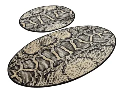 Alfombra de baño Set (2 piezas) Snake DJT multicolor
