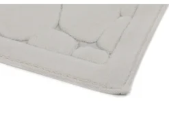 Alfombra de baño Set (2 piezas) Lino multicolor