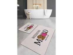 Alfombra de baño Set (2 piezas) Weekend Mood Djt multicolor