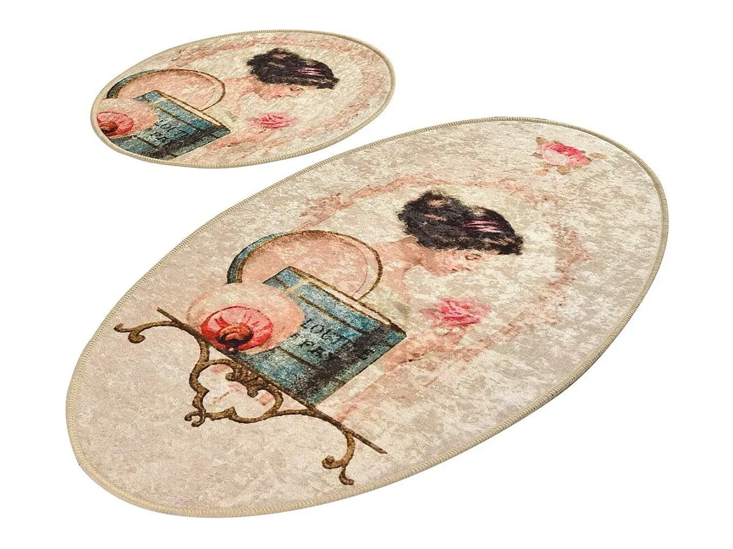 Alfombra de baño Set (2 piezas) Glare multicolor