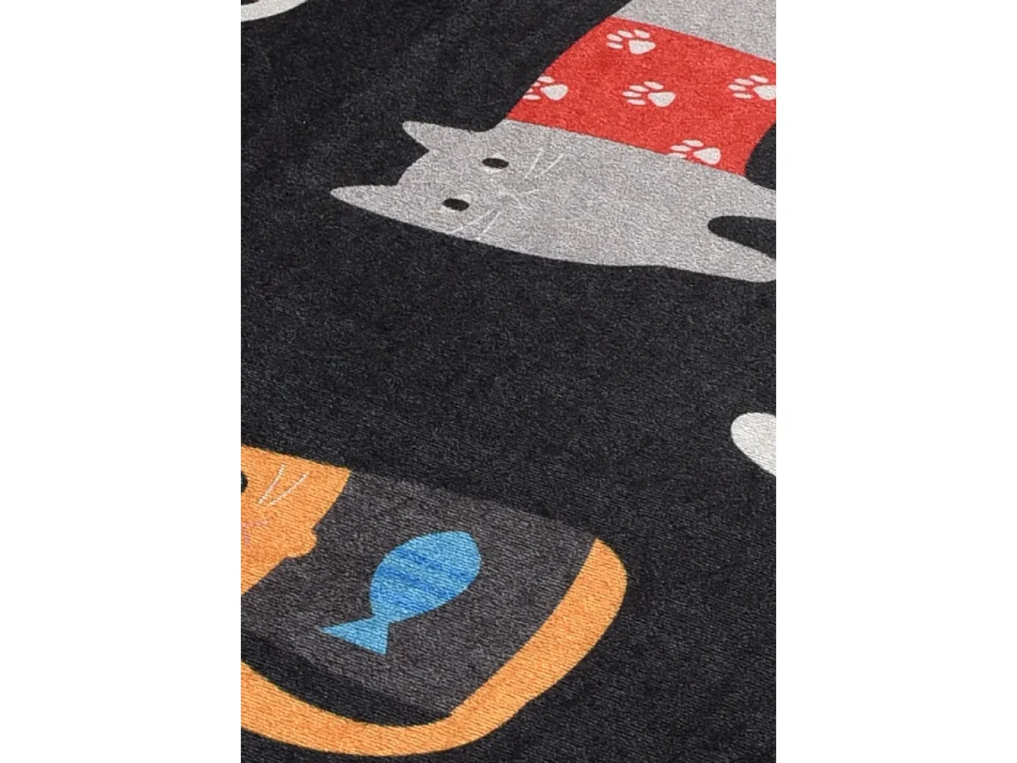 Alfombra de baño Set (2 piezas) Black Cats multicolor