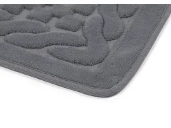 Alfombra de baño Set (2 piezas) Bambi Cotton gris