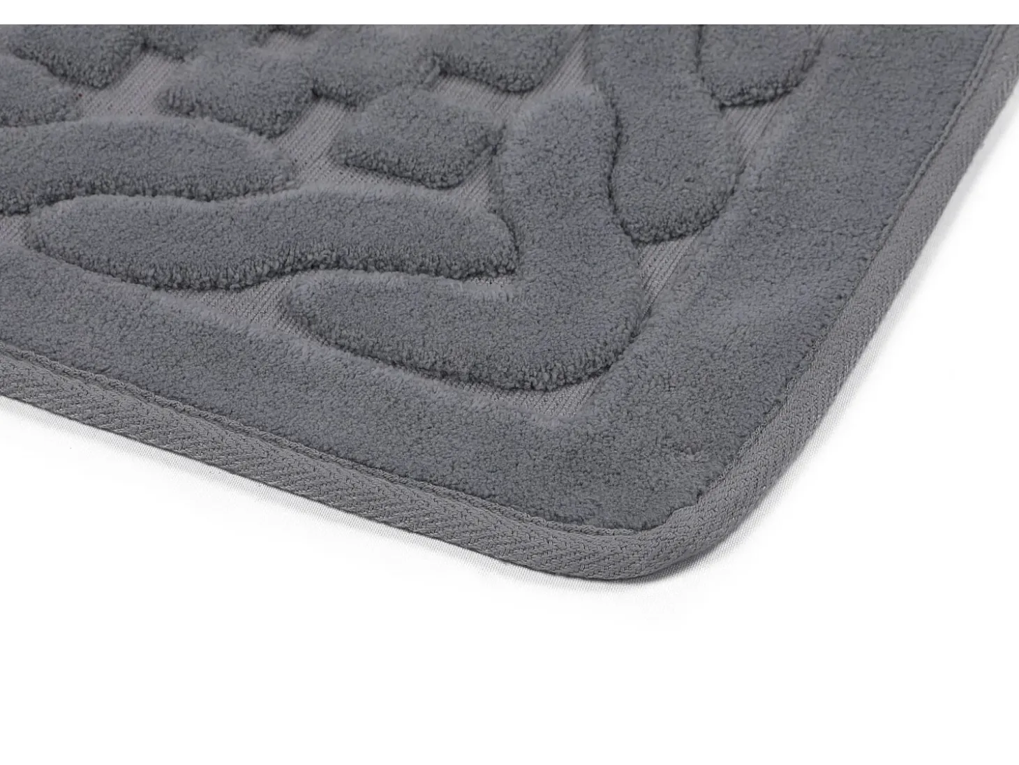 Alfombra de baño Set (2 piezas) Bambi Cotton gris