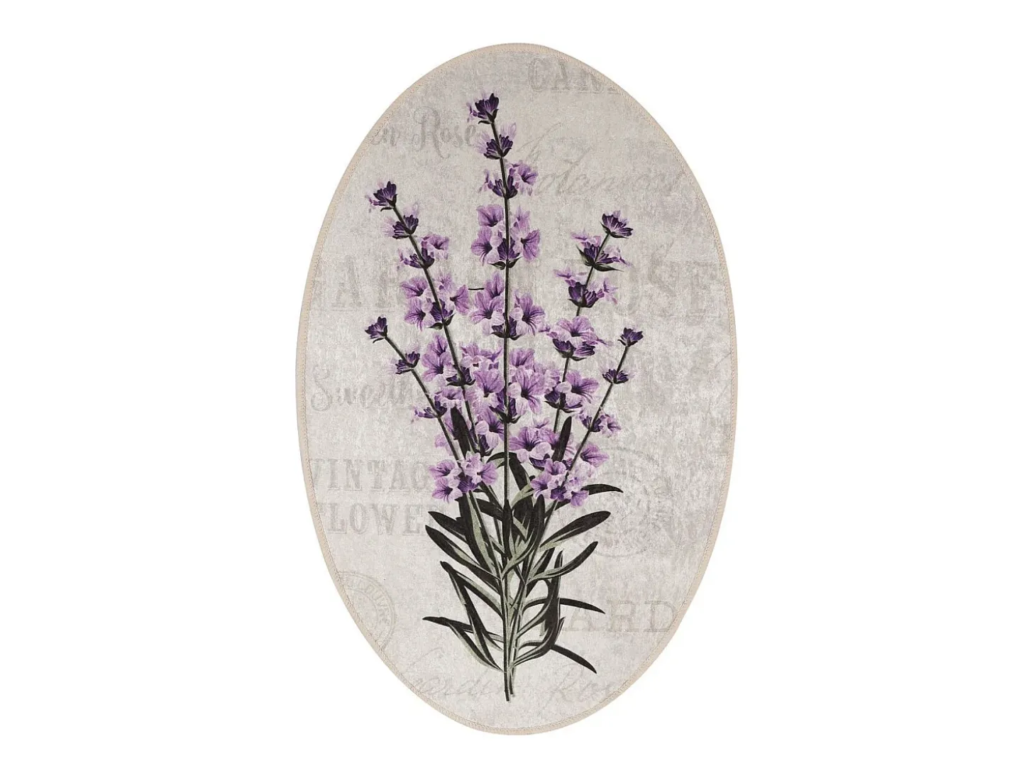 Alfombra de baño Set (3 piezas) Lavender multicolor