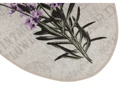 Alfombra de baño Set (3 piezas) Lavender multicolor