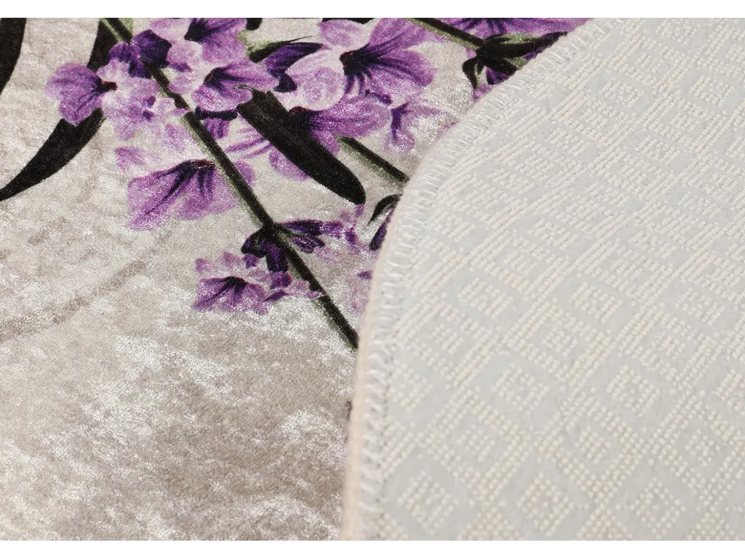 Alfombra de baño Set (3 piezas) Lavender multicolor