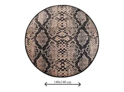 Alfombra de baño Snake (140) multicolor