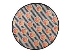 Alfombra de baño Tranche Circle Djt 140 multicolor