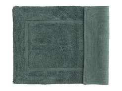 Alfombra de baño William 80x50cm verde.
