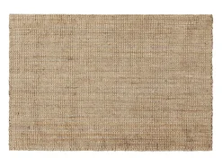 Alfombra de cama de yute natural 60 × 120 cm NOOR