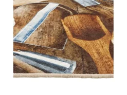 Alfombra de cocina lavable antideslizante multicolor 60x180 cm