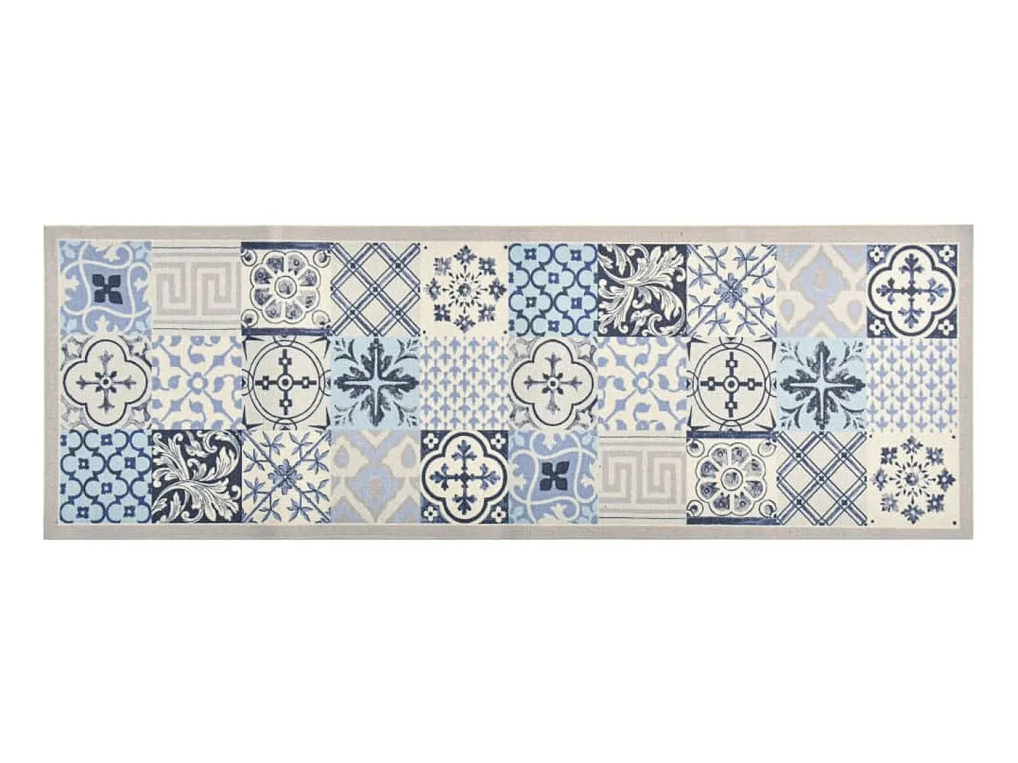 Alfombra de cocina lavable Mosaic 45x150 cm ES865109