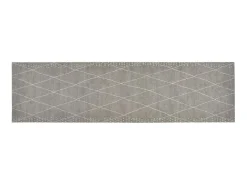 Alfombra de cocina lavable terciopelo dibujo rombos 45x150 cm ES942839
