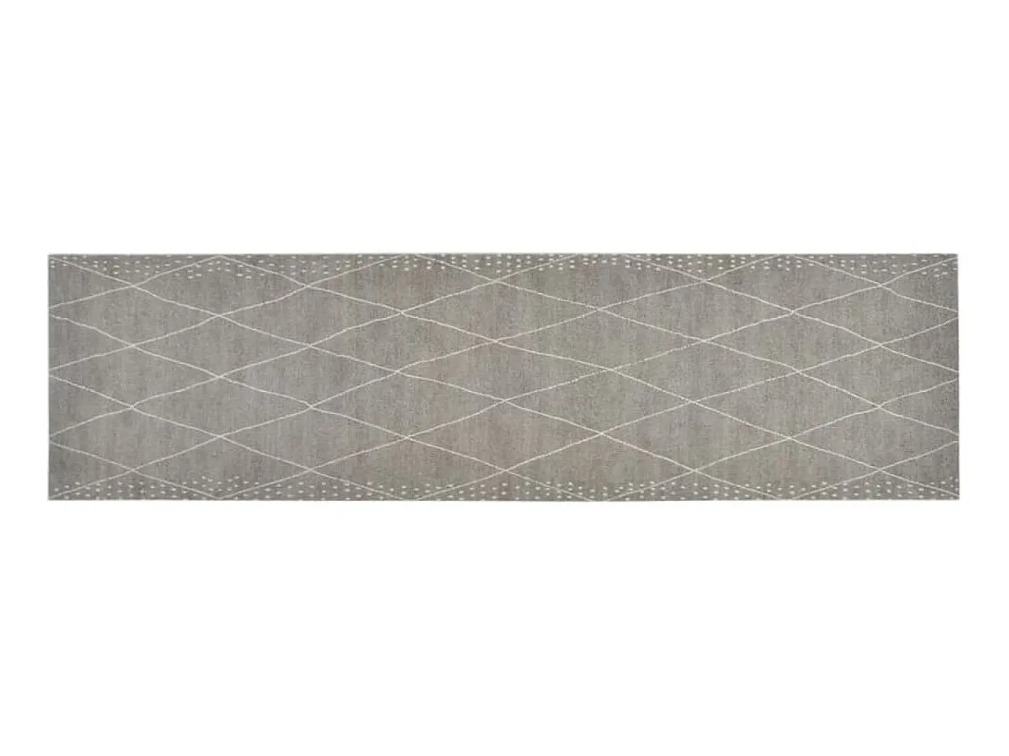Alfombra de cocina lavable terciopelo dibujo rombos 45x150 cm ES942839