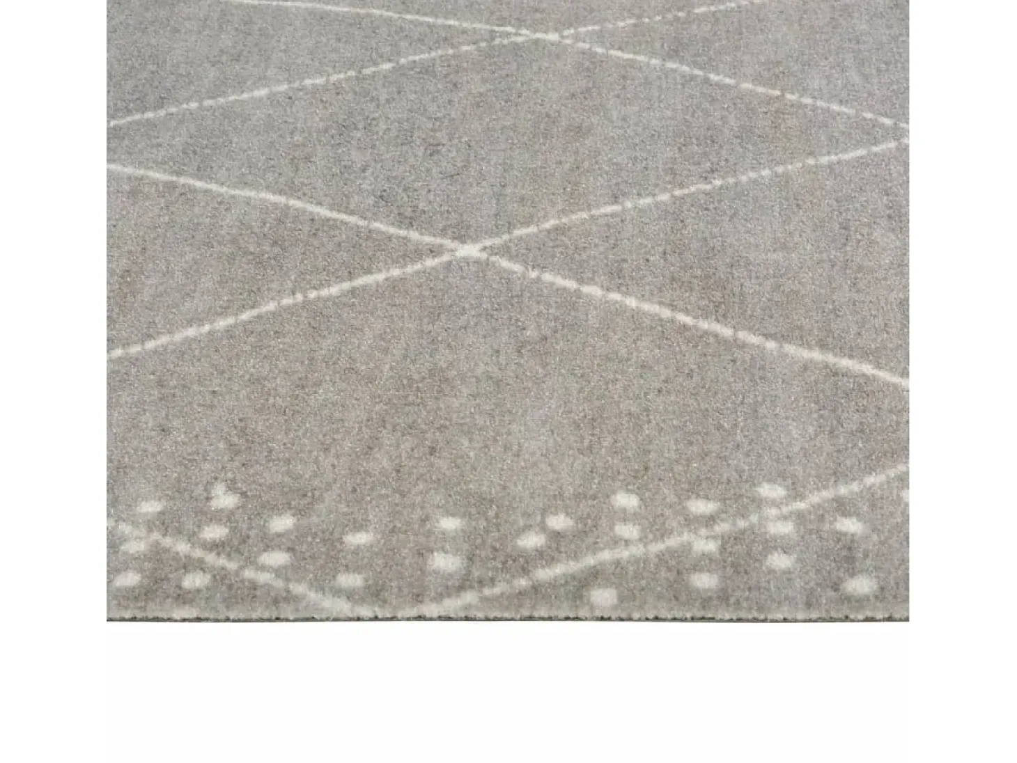 Alfombra de cocina lavable terciopelo dibujo rombos 45x150 cm ES942839