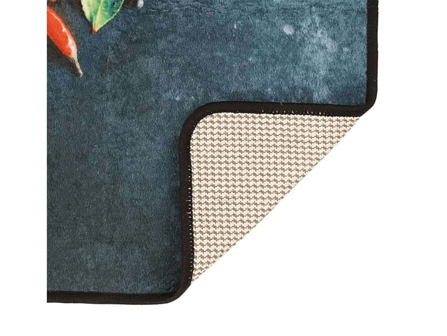 Alfombra de cocina multicolor 60x180 cm lavable antideslizante