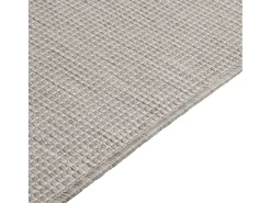 Alfombra de exterior de tejido plano gris taupe 200x280 cm