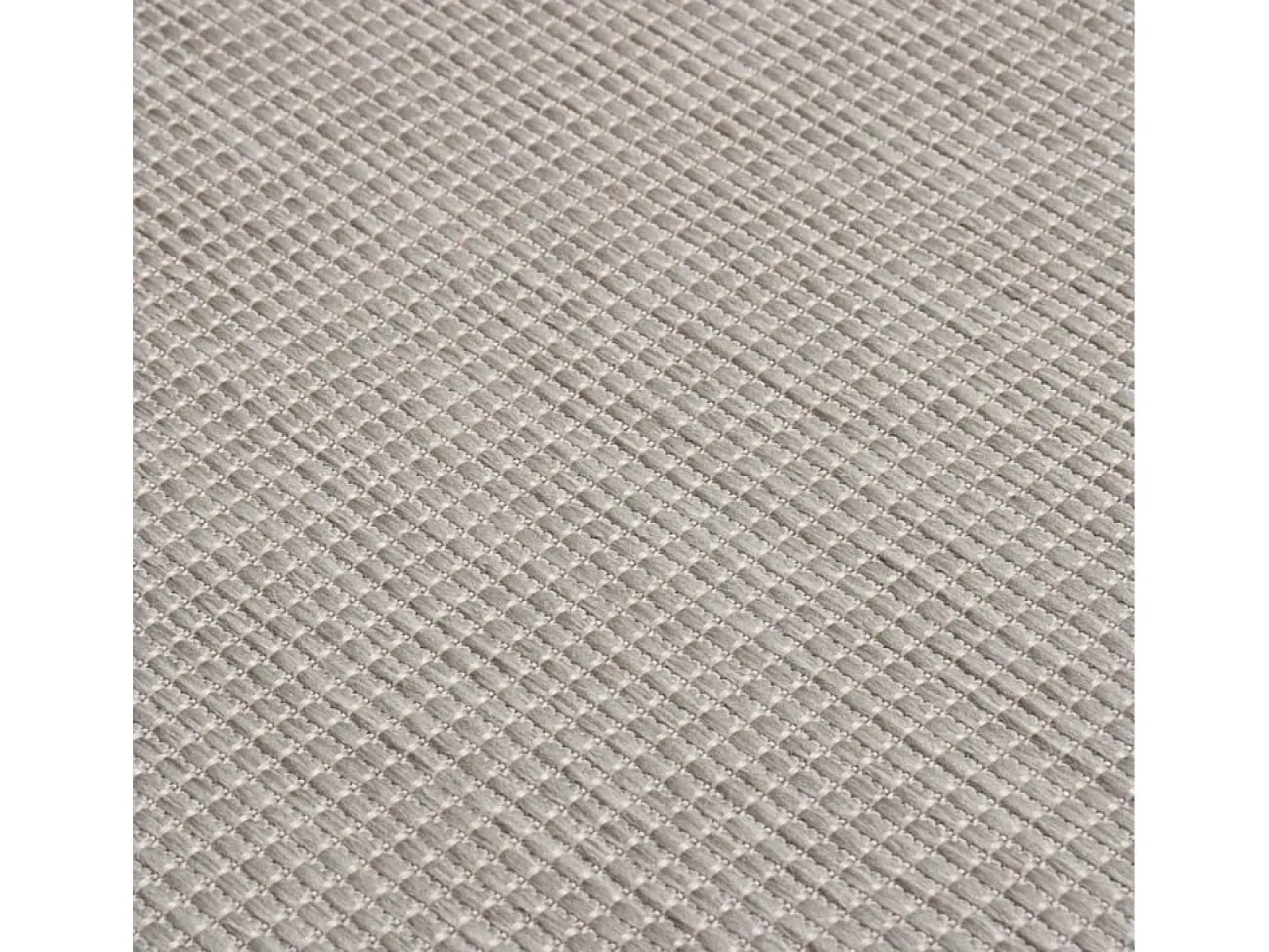 Alfombra de exterior de tejido plano gris taupe 120x170 cm ES92873
