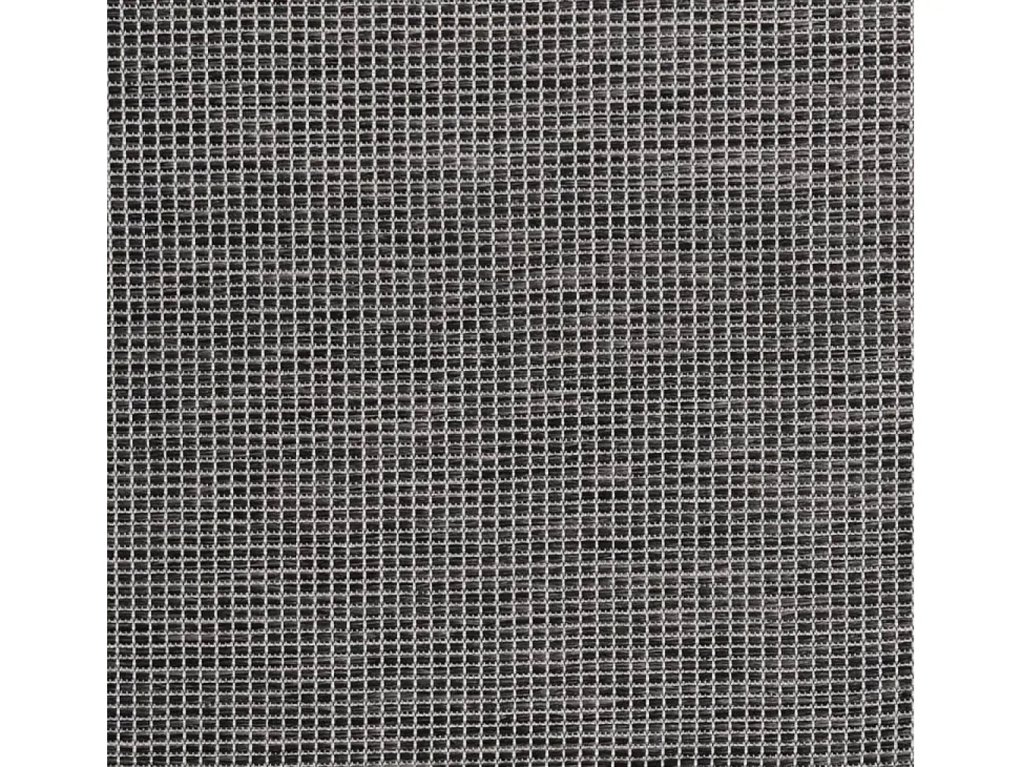 Alfombra de exterior de tejido plano gris 140x200 cm