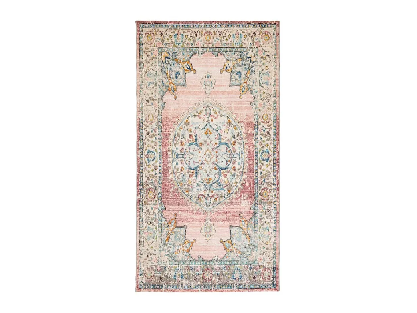 Alfombra de interior/exterior diseño vintage ARBIZU 80x150 cm ES25163