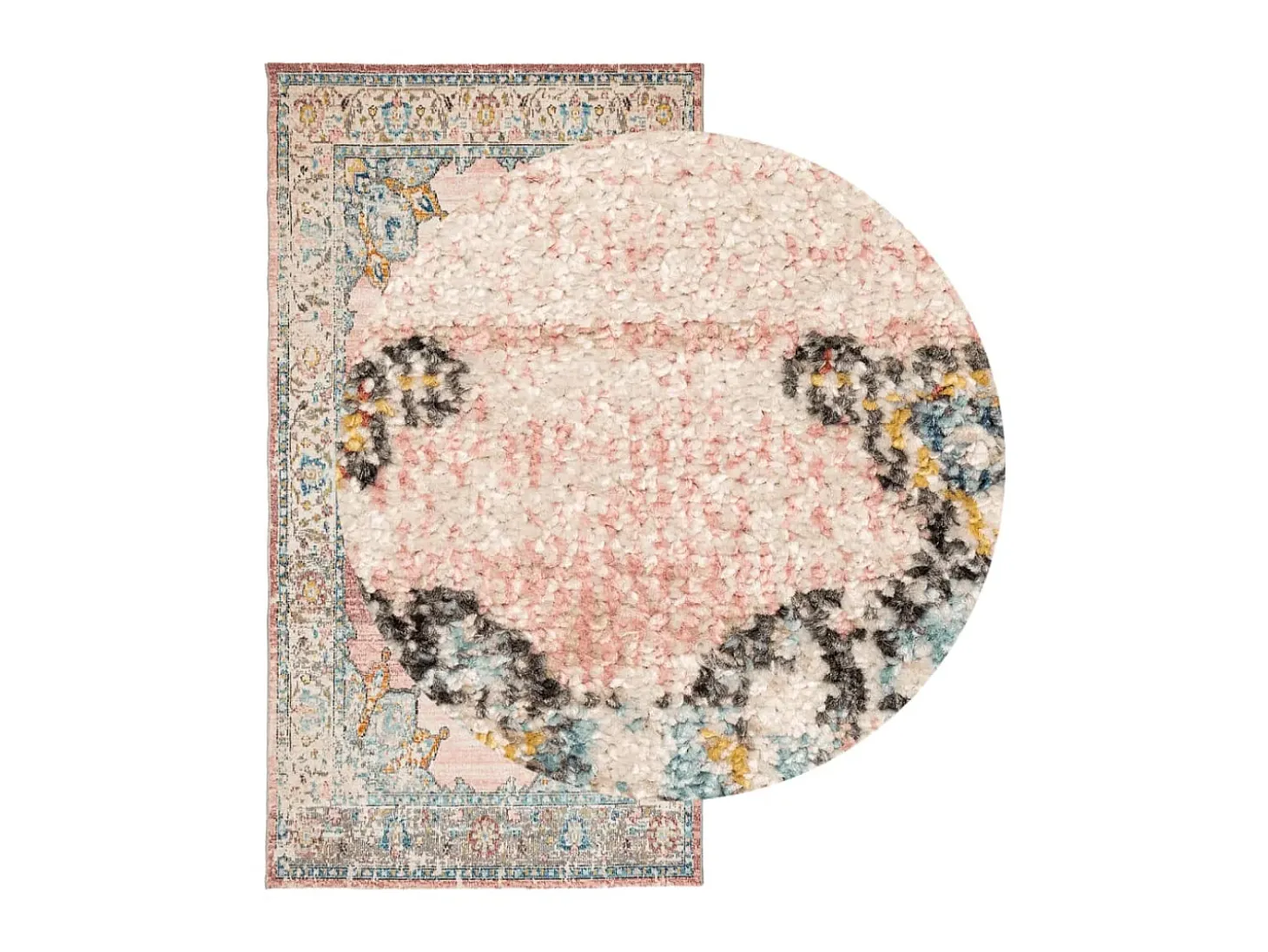 Alfombra de interior/exterior diseño vintage ARBIZU 80x150 cm ES25163
