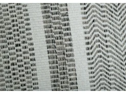 Alfombra de lana de estilo escandinavo 110x170 cm Gris natural Trondheim