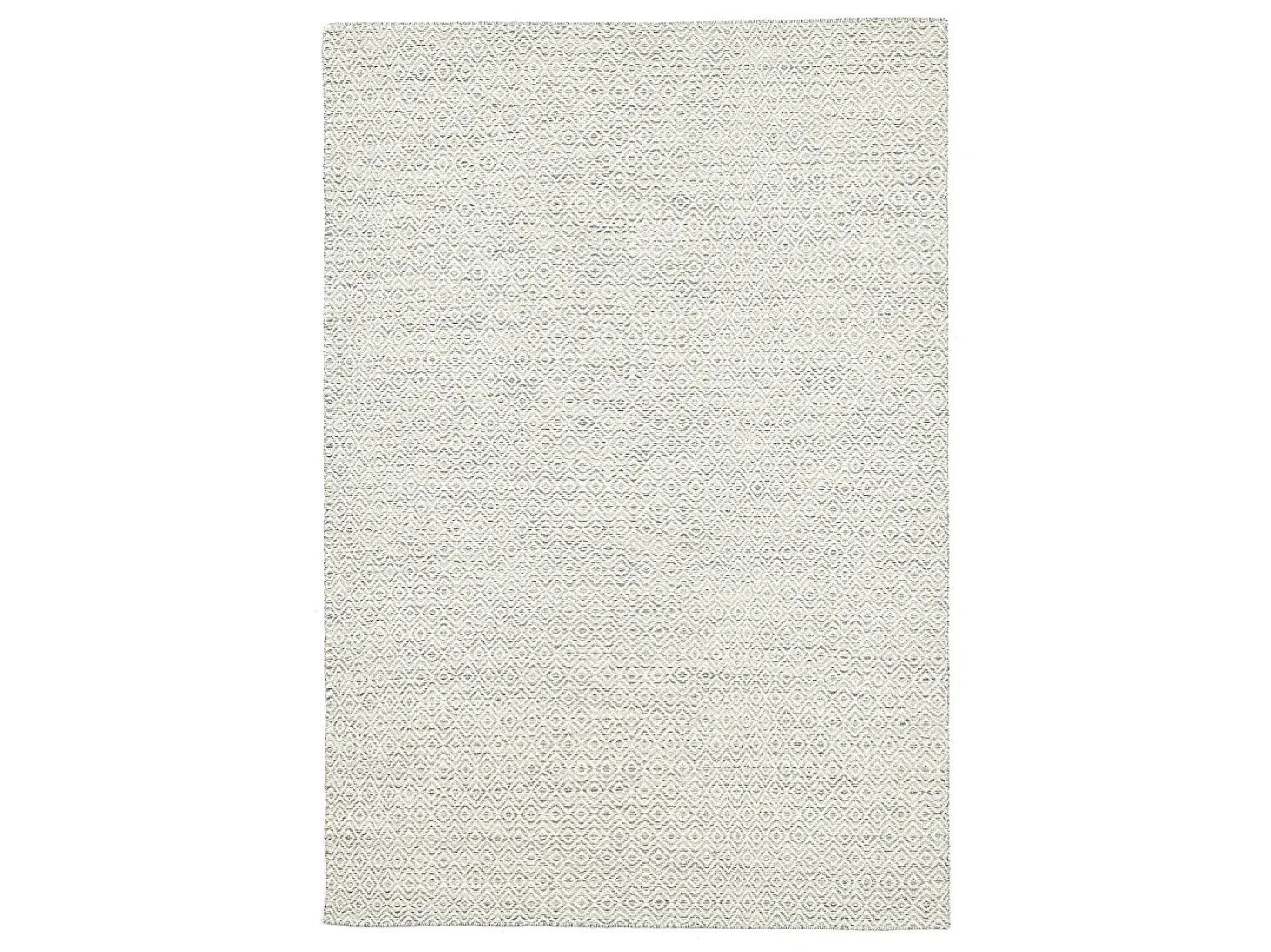 Alfombra de lana de estilo escandinavo 80x150 cm Beige natural Trondheim