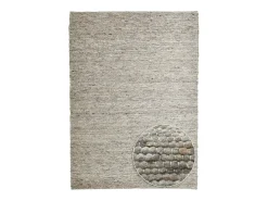 Alfombra de lana reversible tejida a mano 170x240 cm Marrón Multi Alpen
