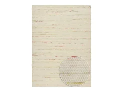 Alfombra de lana reversible tejida a mano 120x180 cm Colores pastel Alpen