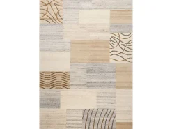 Alfombra de lana tejida a mano 190x250 cm Gris natural Nakarta