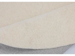 Alfombra de lana tejida a mano al estilo bereber 190x190 cm Lana Blanca Royal Berber