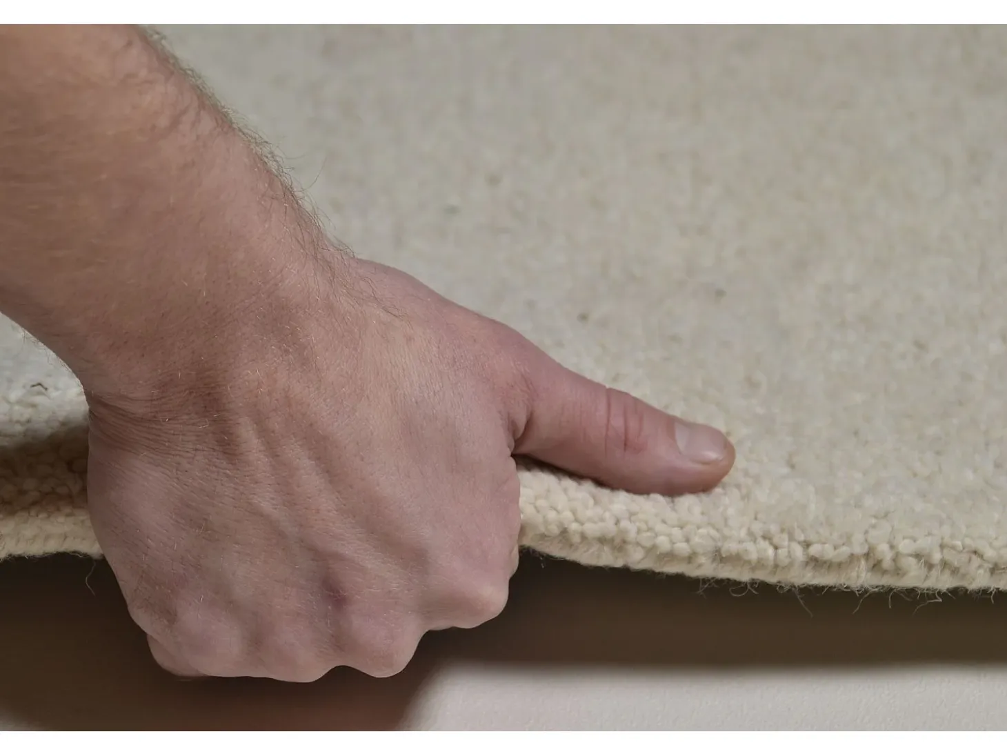 Alfombra de lana tejida a mano al estilo bereber 60x90 cm Melange Royal Berber