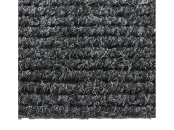 Alfombra de pasillo atrapa suciedad 100x500 cm antracita ES48437