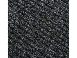 Alfombra de pasillo atrapa suciedad 100x250 cm gris antracita ES28097