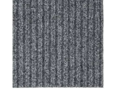 Alfombra de pasillo atrapa suciedad 100x150 cm marrón ES49735