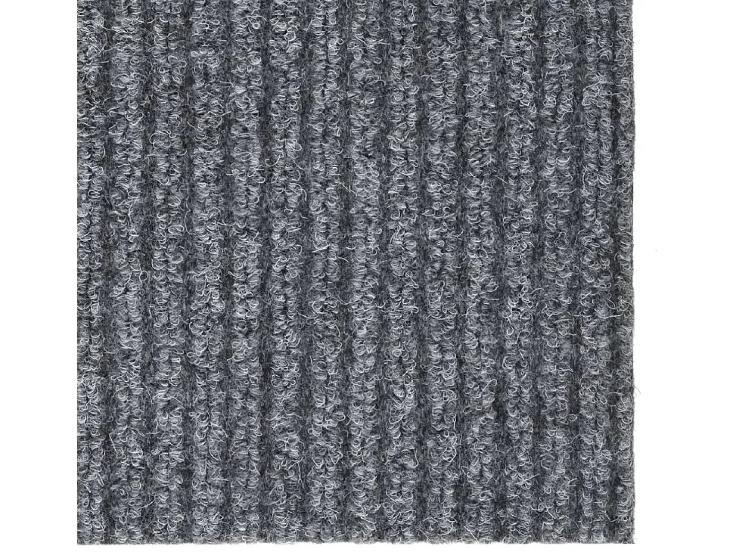 Alfombra de pasillo atrapa suciedad 100x150 cm marrón ES49735