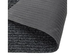 Alfombra de pasillo atrapa suciedad 100x150 cm gris antracita ES44170