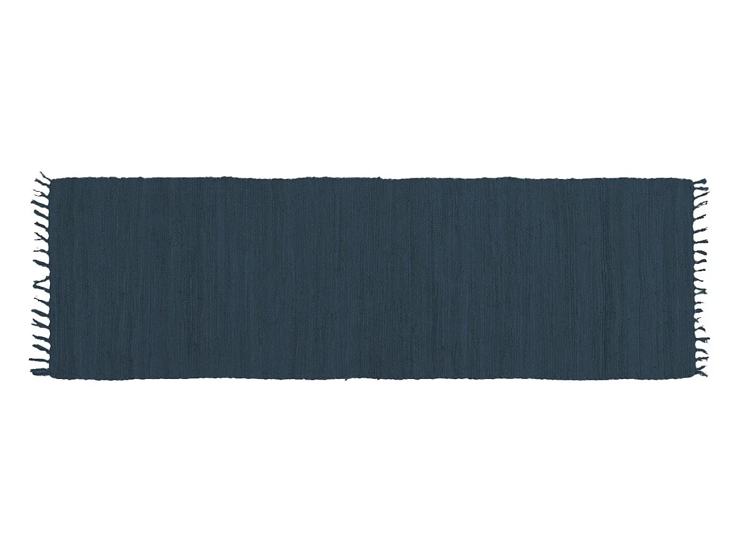 Alfombra de pasillo azul oscuro 60 x 200 cm AUBAGNE