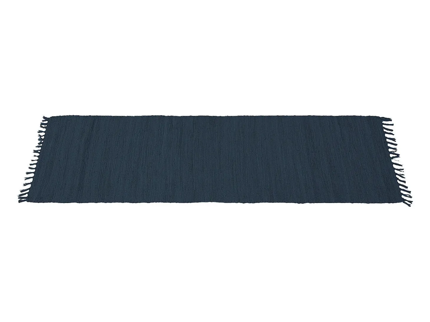 Alfombra de pasillo azul oscuro 60 x 200 cm AUBAGNE