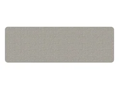 Alfombra de pasillo con aspecto de sisal gris taupe 50x150 cm ES789834